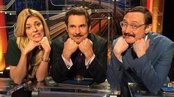 Paul F. Tompkins, Grace Helbig & John Hodgman Paul F. Tompkins, Grace Helbig & John Hodgman