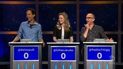 Danny Pudi, Gillian Jacobs & Jim Rash Danny Pudi, Gillian Jacobs & Jim Rash