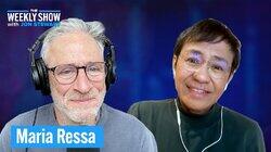Jon Stewart & Maria Ressa On the US's Authoritarian Slide Jon Stewart & Maria Ressa On the US's Authoritarian Slide