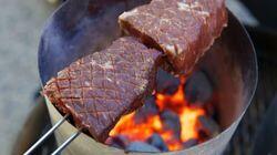 Pork Kebabs and Steaks Hit the Grill Pork Kebabs and Steaks Hit the Grill