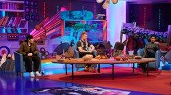 Prue Leith, Chris McCausland, Mevin Odoom Prue Leith, Chris McCausland, Mevin Odoom