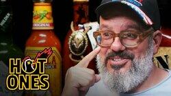 David Cross Embraces the Extremes of Spicy Wings David Cross Embraces the Extremes of Spicy Wings