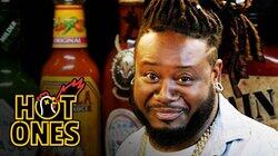 T-Pain Has a Tongue Seizure Eating Spicy Wings T-Pain Has a Tongue Seizure Eating Spicy Wings