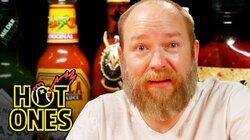 Kyle Kinane Gets Angry Eating Spicy Wings Kyle Kinane Gets Angry Eating Spicy Wings