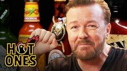 Ricky Gervais Pits His Mild British Palate Against Spicy Wings Ricky Gervais Pits His Mild British Palate Against Spicy Wings