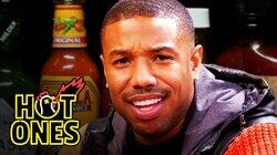Michael B. Jordan Gets Knocked Out by Spicy Wings Michael B. Jordan Gets Knocked Out by Spicy Wings
