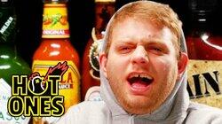 Mac DeMarco Tries to Stay Chill While Eating Spicy Wings Mac DeMarco Tries to Stay Chill While Eating Spicy Wings