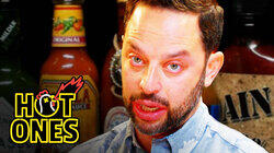 Nick Kroll Delivers a PSA While Eating Spicy Wings Nick Kroll Delivers a PSA While Eating Spicy Wings
