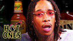 Wiz Khalifa Gets Smoked Out by Spicy Wings
