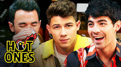 The Jonas Brothers Burn Up While Eating Spicy Wings The Jonas Brothers Burn Up While Eating Spicy Wings