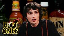 Finn Wolfhard Embraces Insanity While Eating Spicy Wings Finn Wolfhard Embraces Insanity While Eating Spicy Wings