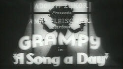 A Song a Day A Song a Day