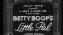 Betty Boop's Little Pal Betty Boop's Little Pal