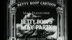 Betty Boop's May Party Betty Boop's May Party