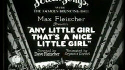 Any Little Girl That's a Nice Little Girl Any Little Girl That's a Nice Little Girl