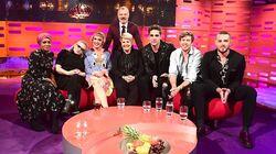 Carrie Fisher, Grayson Perry, Sandi Toksvig, Nadiya Hussain Carrie Fisher, Grayson Perry, Sandi Toksvig, Nadiya Hussain