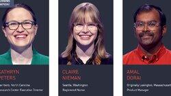 Kathryn Peters Vs. Claire Nieman Vs. Amal Dorai, show # 8297. Kathryn Peters Vs. Claire Nieman Vs. Amal Dorai, show # 8297.