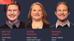 Mattea Roach Vs. Jessie Francis Vs. Michael Graff, show # 8561. Mattea Roach Vs. Jessie Francis Vs. Michael Graff, show # 8561.
