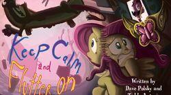 Keep Calm and Flutter On Keep Calm and Flutter On