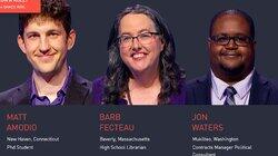 Matt Amodio Vs. Barb Fecteau Vs. Jon Waters, show # 8387. Matt Amodio Vs. Barb Fecteau Vs. Jon Waters, show # 8387.