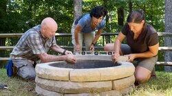 Fire Pit Plan, Window Restoration Fire Pit Plan, Window Restoration