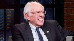 Sen. Bernie Sanders, Zosia Mamet, Dan Peters Sen. Bernie Sanders, Zosia Mamet, Dan Peters