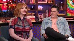 Tom Sandoval; Christina Hendricks Tom Sandoval; Christina Hendricks