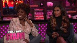 Dr. Jackie and Iyanla Vanzant Dr. Jackie and Iyanla Vanzant