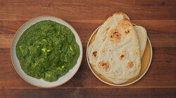 Pakoras and Saag Paneer Pakoras and Saag Paneer