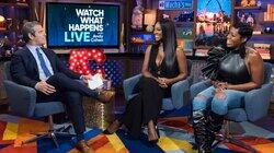 Fantasia Barrino and Kenya Moore Fantasia Barrino and Kenya Moore