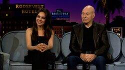 Mila Kunis, Sir Patrick Stewart Mila Kunis, Sir Patrick Stewart
