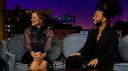 Jennifer Garner; John Legend, Reggie Watts Jennifer Garner; John Legend, Reggie Watts