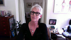 Jamie Lee Curtis, JJ Redick, Alexander 23 Jamie Lee Curtis, JJ Redick, Alexander 23