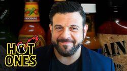 Adam Richman Impersonates Noel Gallagher While Eating Spicy Wings Adam Richman Impersonates Noel Gallagher While Eating Spicy Wings