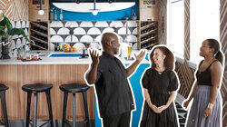 This Home Bar Has It's Own Keg And A Built-In Wine Chiller This Home Bar Has It's Own Keg And A Built-In Wine Chiller