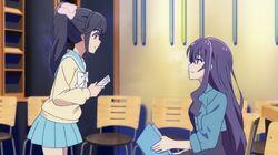 Wavering Chitose and Determined Gojo Wavering Chitose and Determined Gojo