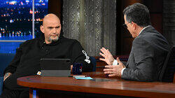 Sen. John Fetterman, Alfonso Cuarón Sen. John Fetterman, Alfonso Cuarón