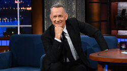 Tom Hanks, Rachel Zegler, Jack Antonoff, Cast of 'Romeo + Juliet' Tom Hanks, Rachel Zegler, Jack Antonoff, Cast of 'Romeo + Juliet'