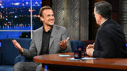 Jason Segel, Rep. Jasmine Crockett Jason Segel, Rep. Jasmine Crockett