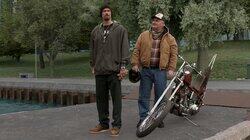 Two at a Biker Bar, One in the Lake Two at a Biker Bar, One in the Lake