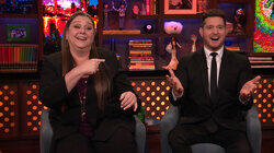 Michael Bublé and Camryn Manheim Michael Bublé and Camryn Manheim