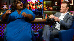 James Van Der Beek & Gabourey Sidibe James Van Der Beek & Gabourey Sidibe