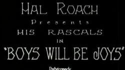 Boys Will Be Joys Boys Will Be Joys