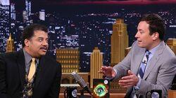 Mike Myers, Neil deGrasse Tyson, Damon Albarn Mike Myers, Neil deGrasse Tyson, Damon Albarn