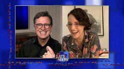 Stephen Colbert from home, with Phoebe Waller-Bridge, Steve Martin Stephen Colbert from home, with Phoebe Waller-Bridge, Steve Martin