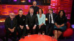 Ewan McGregor, Danny DeVito, Miranda Hart, Sam Neill, John Bishop, Amber Riley Ewan McGregor, Danny DeVito, Miranda Hart, Sam Neill, John Bishop, Amber Riley