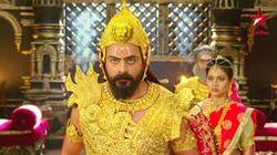 Ravan Confronts Shurpnakha Ravan Confronts Shurpnakha