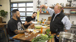 Mario Batali with Nick Morgenstern Mario Batali with Nick Morgenstern