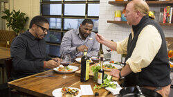 Mario Batali, Ray Lewis, Rohan Marley Mario Batali, Ray Lewis, Rohan Marley