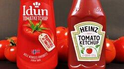 Stor ketsjup-duell: Idun vs. Heinz Stor ketsjup-duell: Idun vs. Heinz